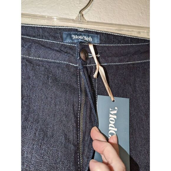 Modcloth Women's Plus Size High Rise Straight Leg Jeans Blue Size 26R NWT - Picture 7 of 15